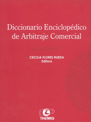 cover image of Diccionario Enciclopédico de Arbitraje Comercial